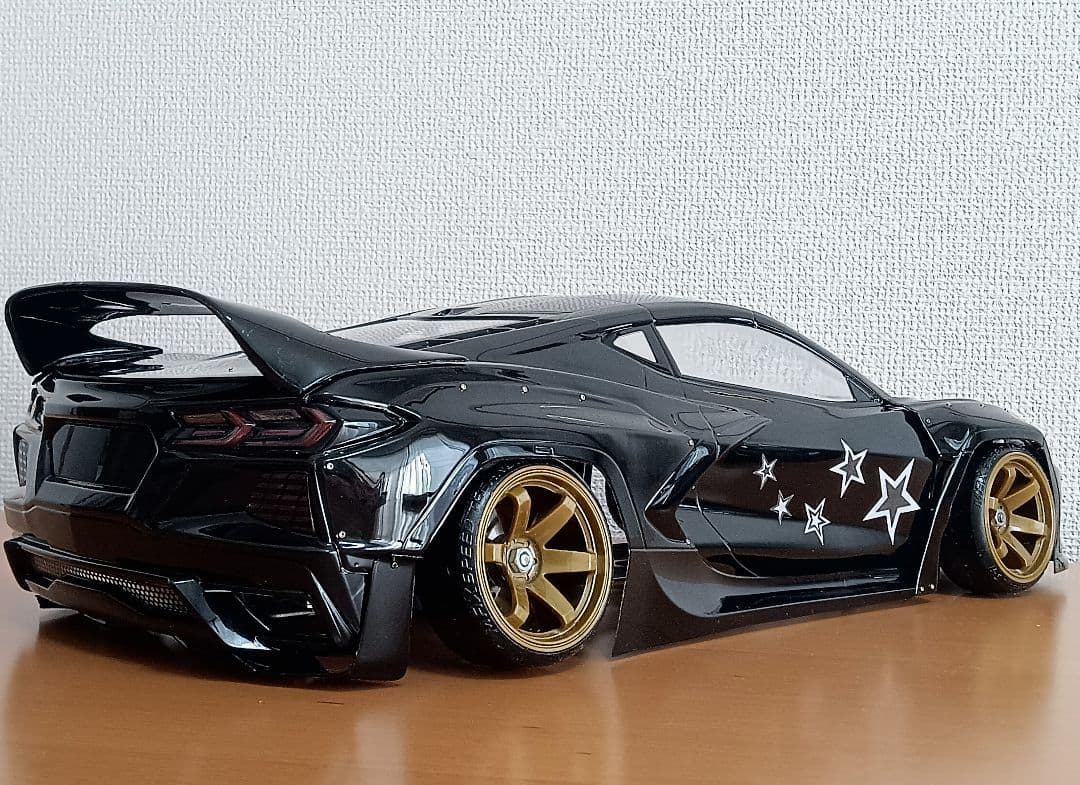 ラジコンボディ アディクション パンデム コルベットC8ボディ - メルカリ
