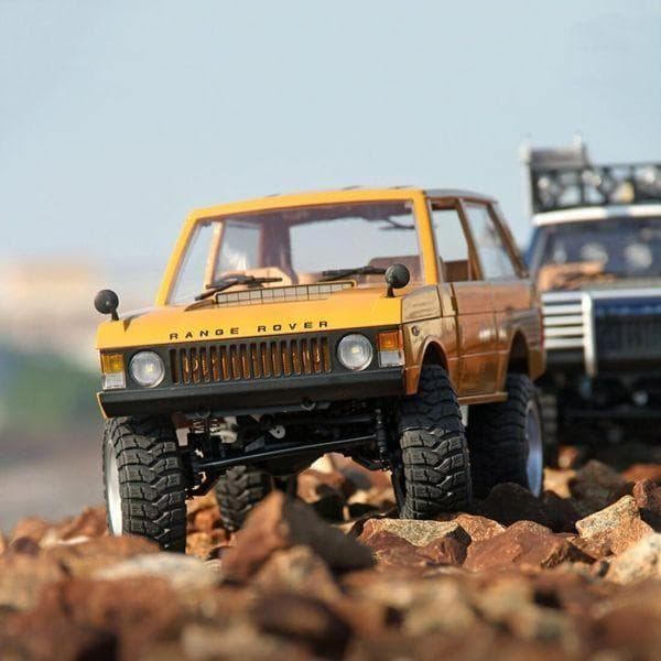 技術基準適合証明済 MN-1680 RTR 1/12 初代レンジローバー 黄 - メルカリ