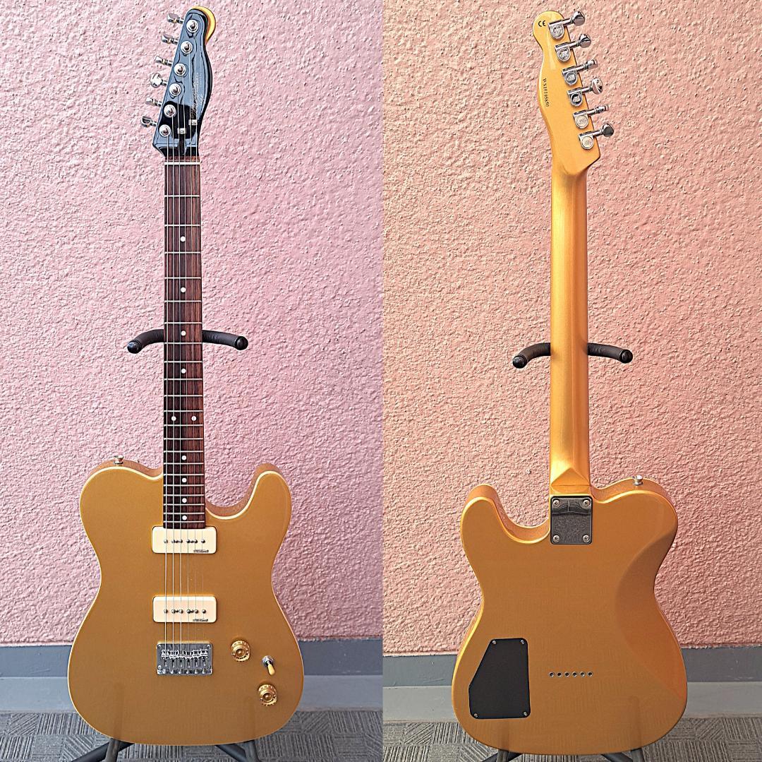 □MonoGram TELECASTER GOLD TOP テレキャス P 90 - メルカリ