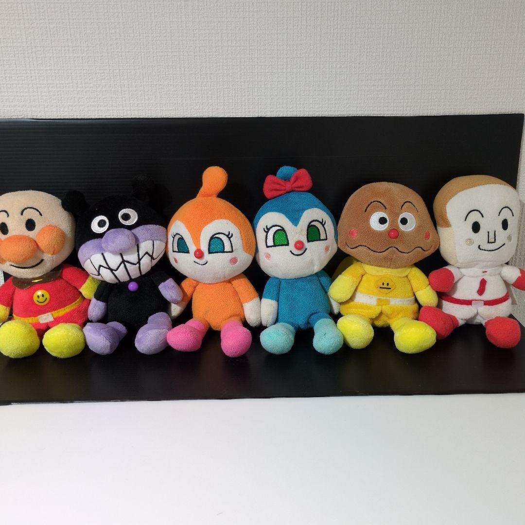 ぷりちぃビーンズ】アンパンマン キャラクター ぬいぐるみ セット 37体