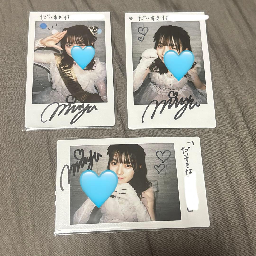 梅田みゆ オン特 チェキ 生誕 CUTIE STREET きゅーすと うめみゆ