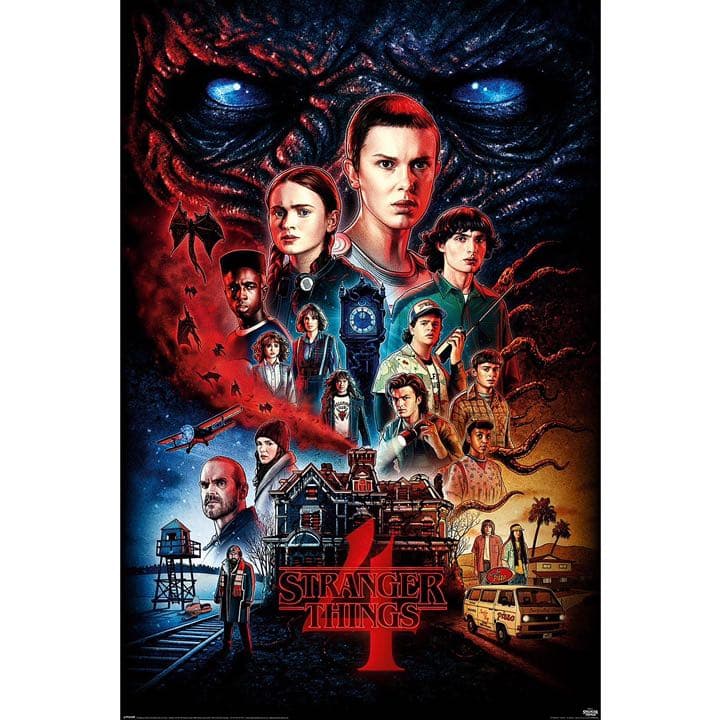 ストレンジャーシングス 4 ポスター 61cmx91.5cm - メルカリ