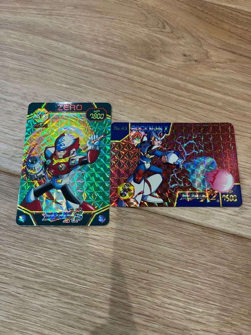 ロックマン　ゼロ　カードダス ロックマン ゼロ＆ゼクス ダブルヒーローコレクション』「改造カード