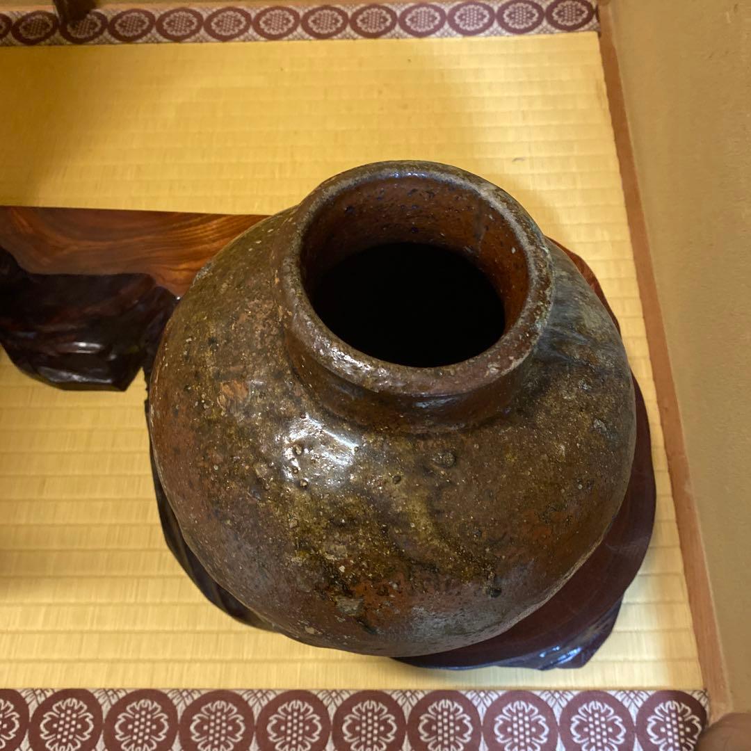 常滑焼壷 平安時代 木箱付き
