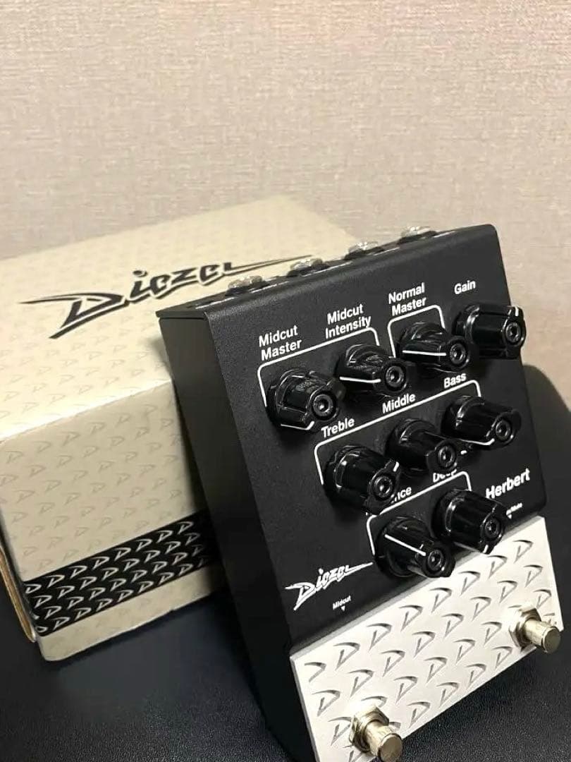 Diezel Herbert Pedal ディーゼル プリアンプ エフェクター Diezel HERBERT PEDAL（ディーゼル）プリアンプ ハーバート ｜イケベ