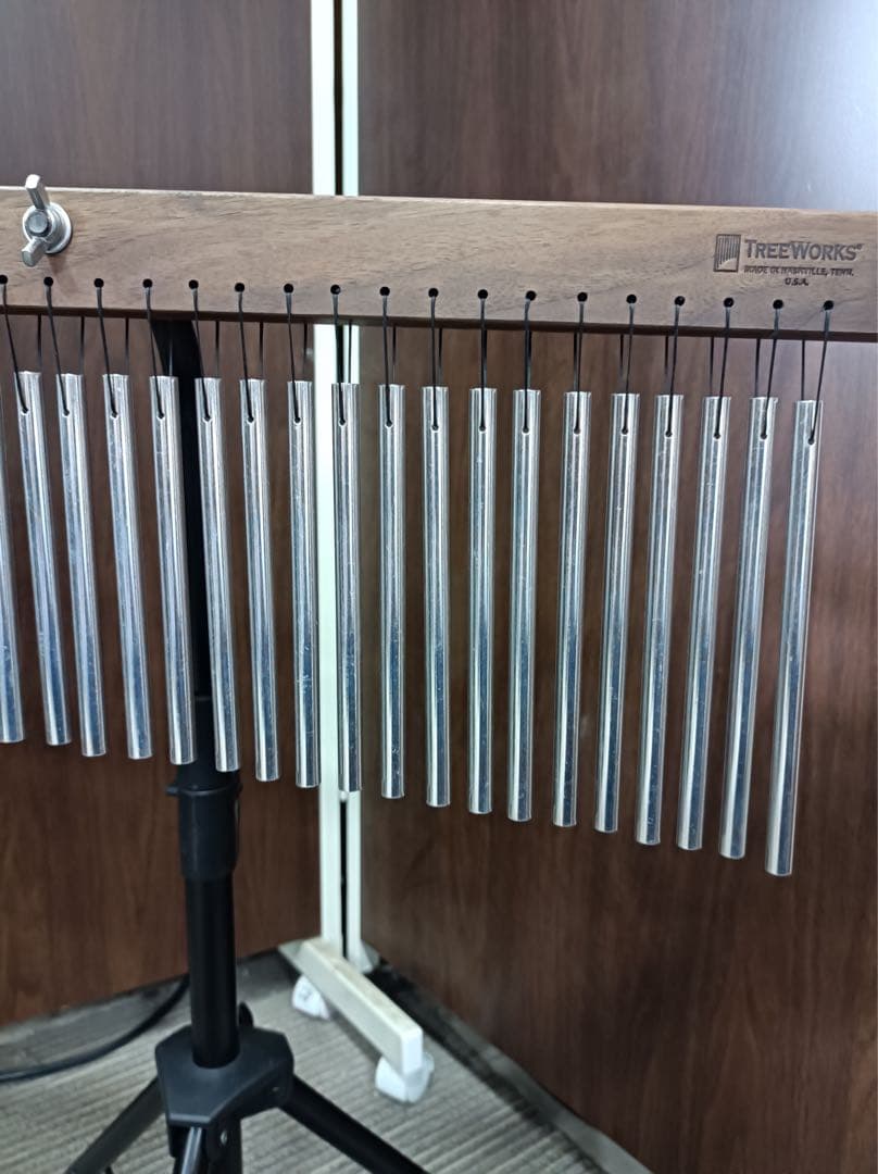 八6672【美品】 ツリーワークス バーチャイム ウインドチャイム 35本
