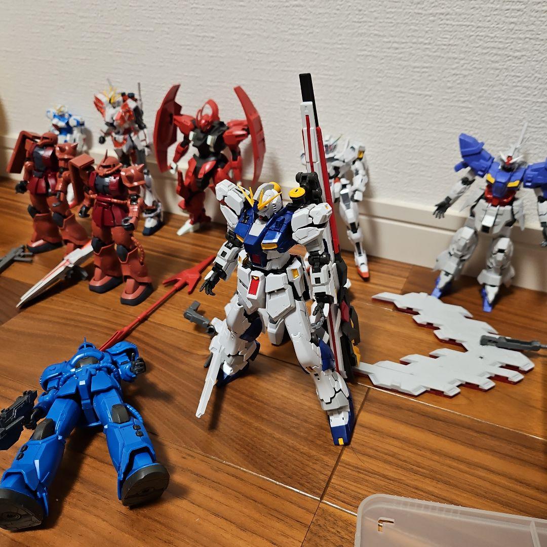 HG ガンプラ7体 RG ガンプラ1体 まとめ売り ジャンク パーツ取り