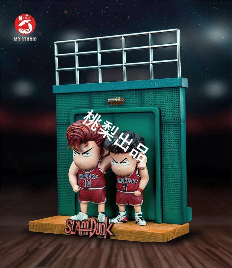 新品未開封『スラムダンク』M3桜木花道＆宮城リョータフィギュアガレキ
