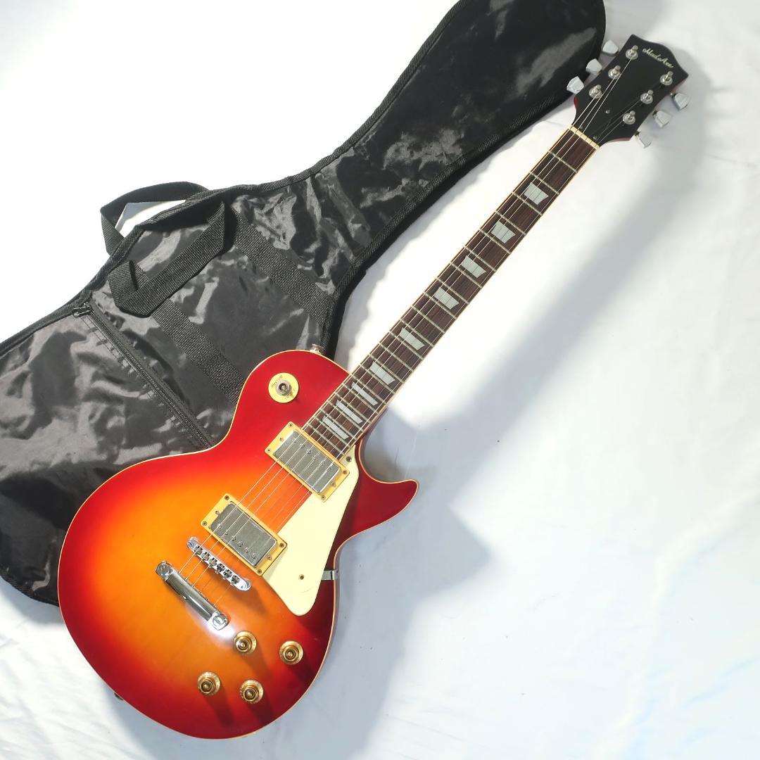 Mad Axe レスポールタイプ エレキギター ケース付 チェリーサンバースト The Beauty of the Burst』復刻発売記念～ギブソン・サンバースト
