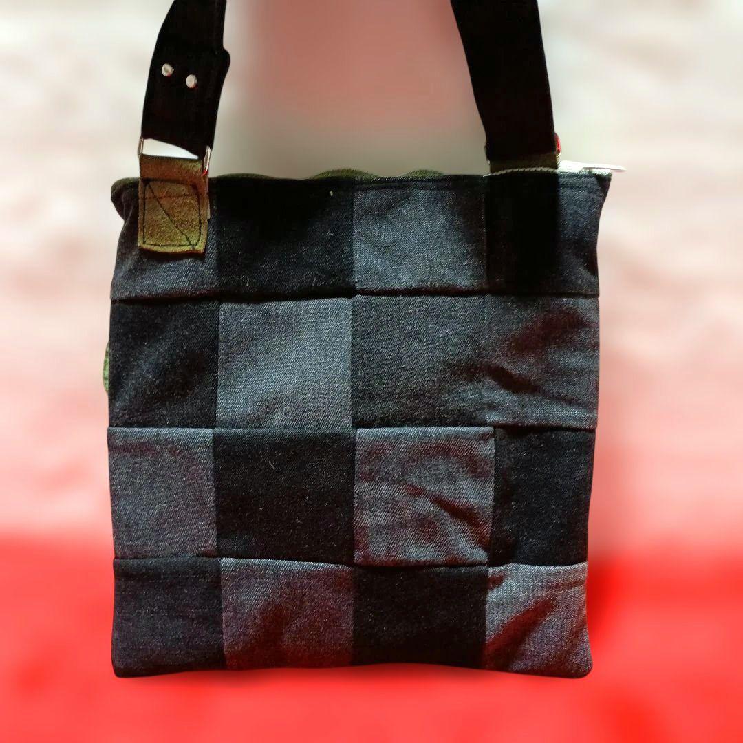 monaca様オーダー依頼品です！！ デニムリメイクミニショルダーバッグ