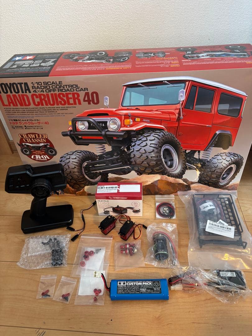 【新品！4WS！OP多数！】タミヤ CR-01 ランドクルーザー40 フルセット 1/10RC トヨタ ランドクルーザー40（CR-01）: RCモデル｜TAMIYA SHOP