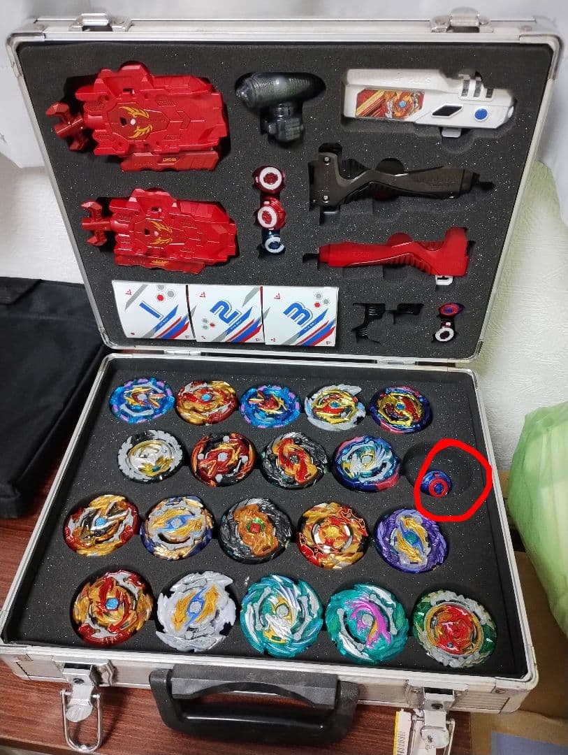ベイブレード セット アルミケース入り ケース/boxのみ商品 ベイブレードX beyblade x 「Xケース/ランチャー