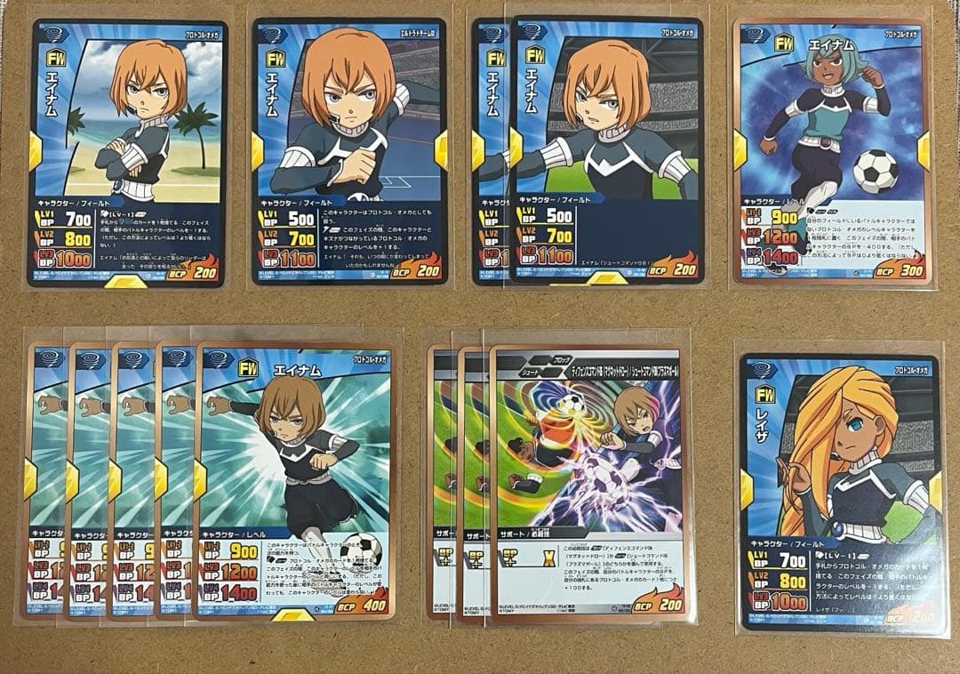 イナズマイレブンGO TCG まとめ売り チームA5 32枚 - メルカリ
