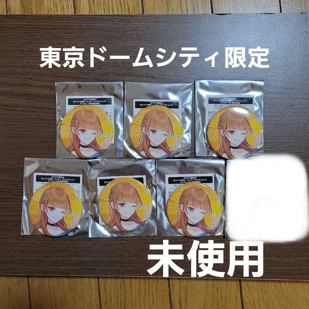 えと えとさん 缶バッジ 東京ドームシティ からぴち夏休み カラフル