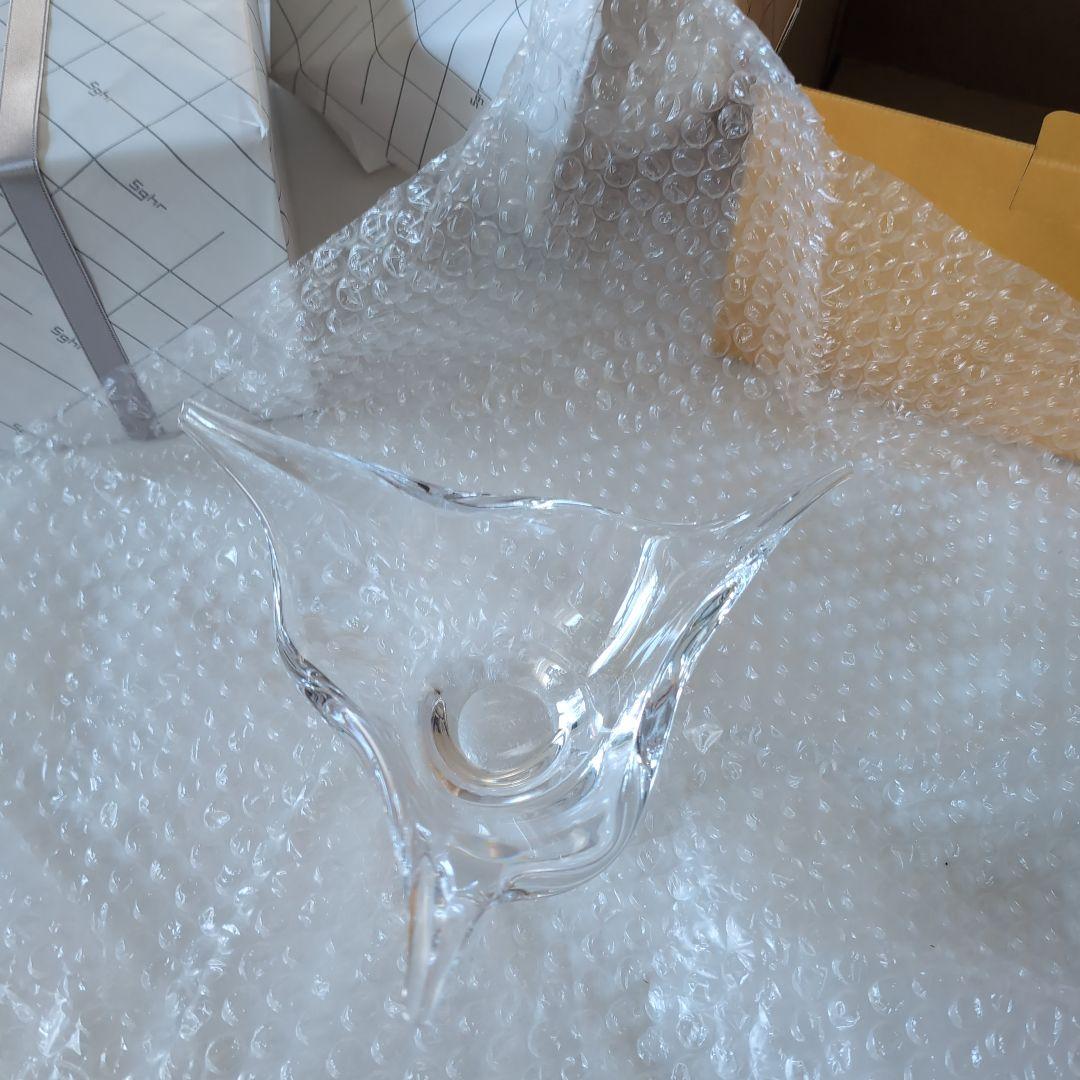スガハラ sghr スガハラガラス pliant プリアン 新品・未使用 ２点 Sghrスガハラのガラス酒器セット お洒落な日本酒の徳利・グラス