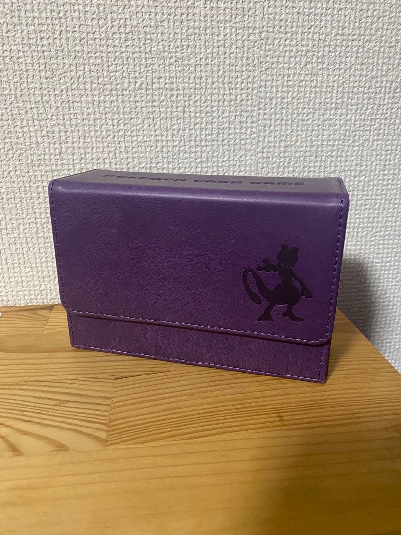 ポケモンカードゲーム ダブルフリップデッキケース ミュウツー・ミュウ