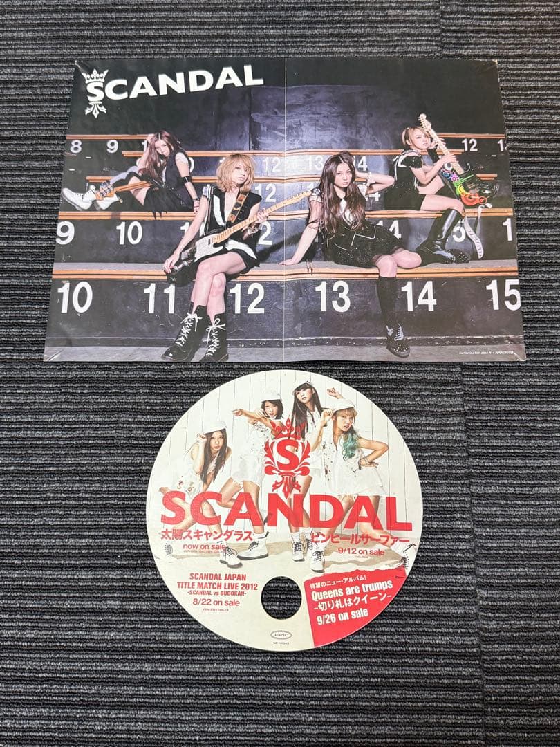 SCANDAL うちわ ポスターセット - メルカリ