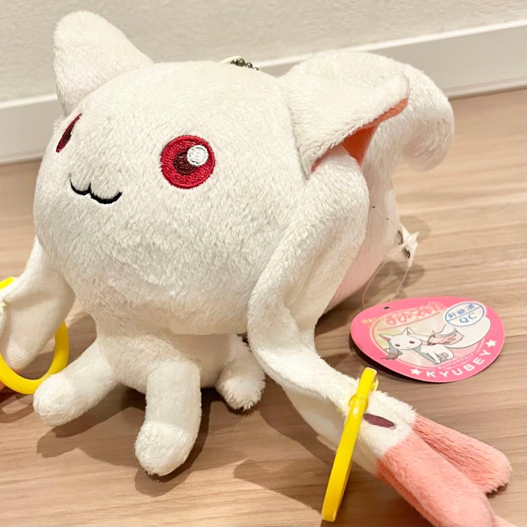 魔法少女まどか☆マギカ キュウべえ マスコット タグ付き ぬいぐるみ