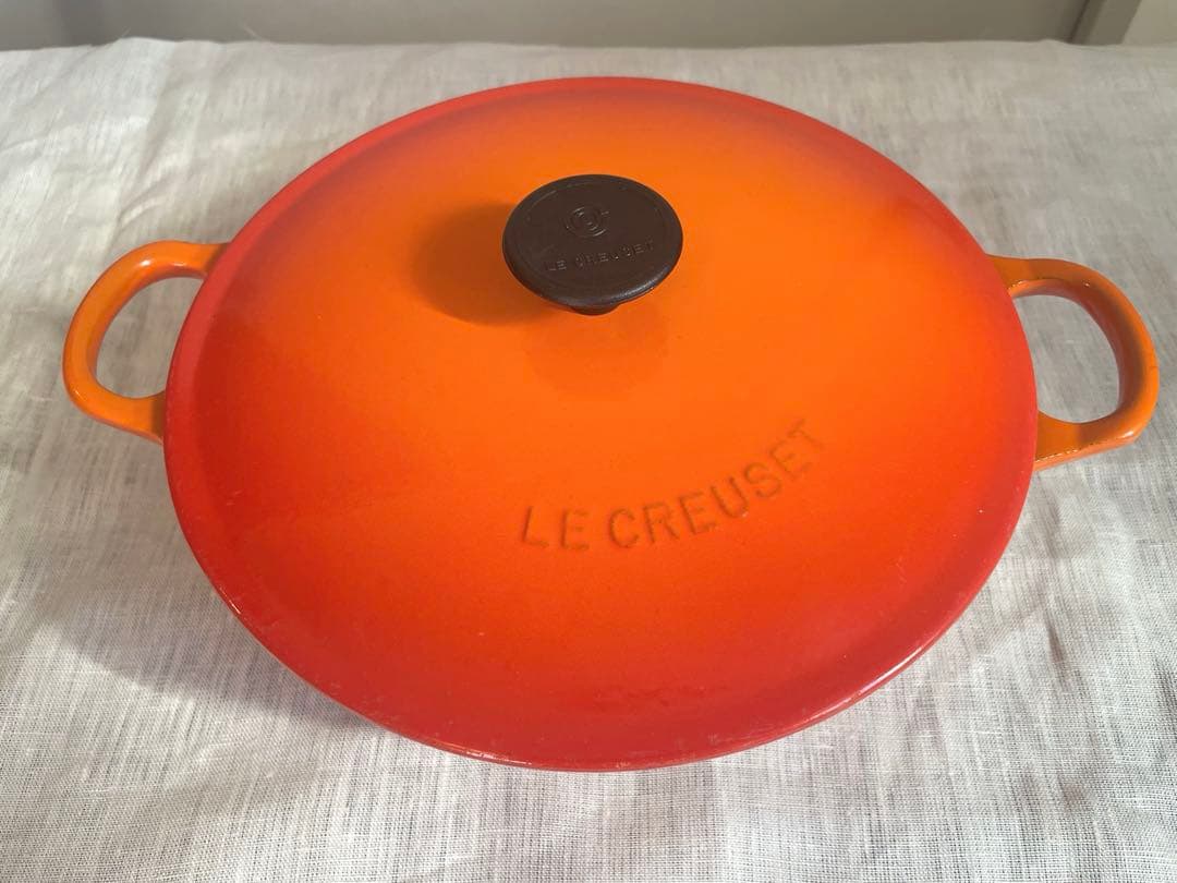 【美品】LE CREUSET ルクルーゼ　両手鍋 22cm 楽天市場】ル・クルーゼ ルクルーゼ Le Creuset 両手鍋 シグニチャー