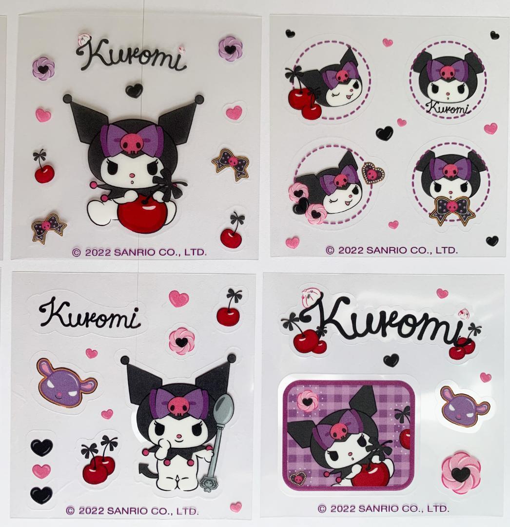 新品】サンリオ クロミ クリア シール 10枚セット sanrio マイメロ