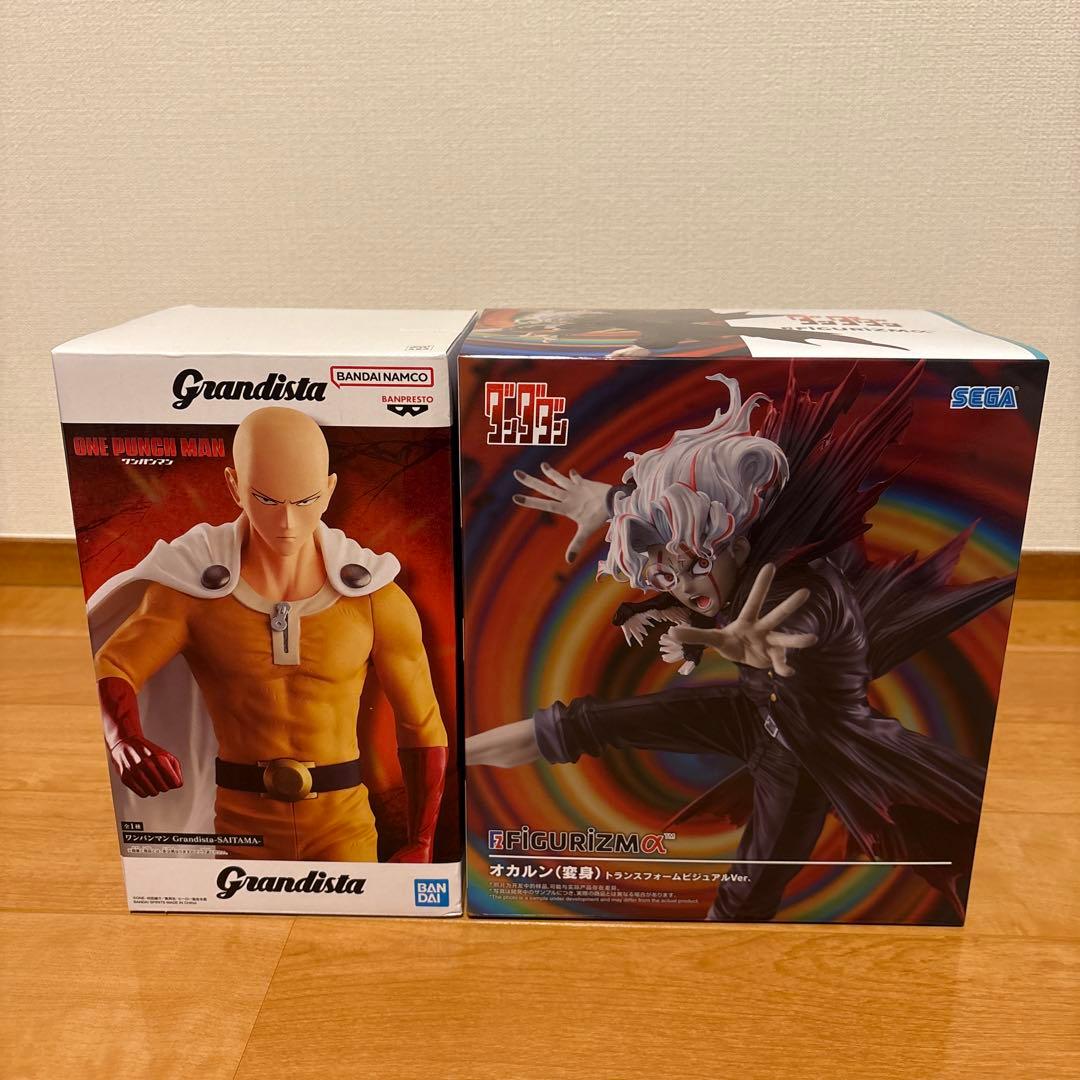 ワンパンマン サイタマ & ダンダダン オカルン フィギュアセット