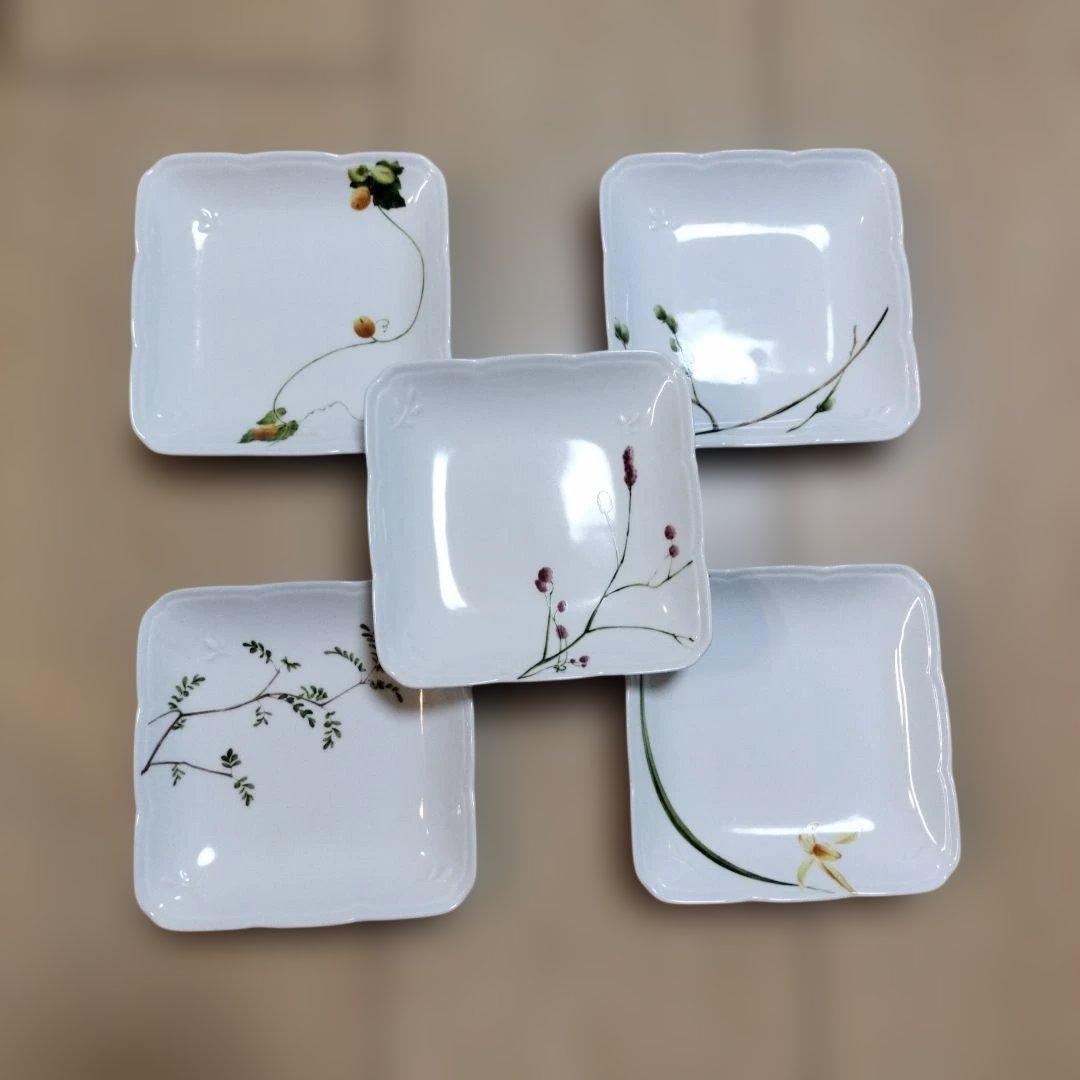 ナルミNARUMI 小皿5枚セット Fine China 日本製 - メルカリ