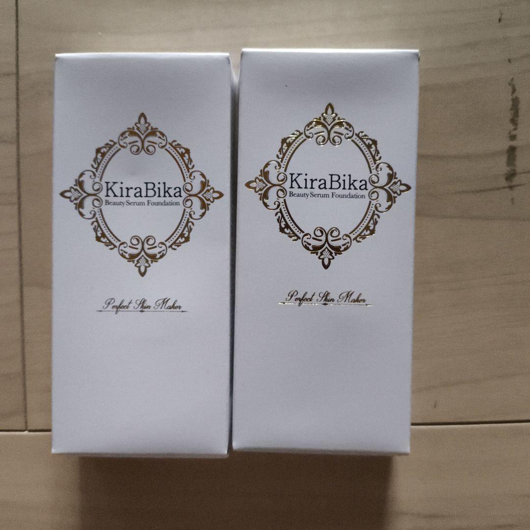 【未使用】きらぴか　ファンデーションS　ナチュラルオークル　2個セット きらびか KiraBika ファンデーション ナチュラルオークル : one's LIFE