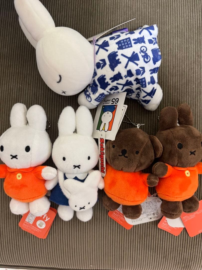 ミッフィー ぬいぐるみセット 65周年　キーホルダー 65th Limited Edition | BON TON TOYS
