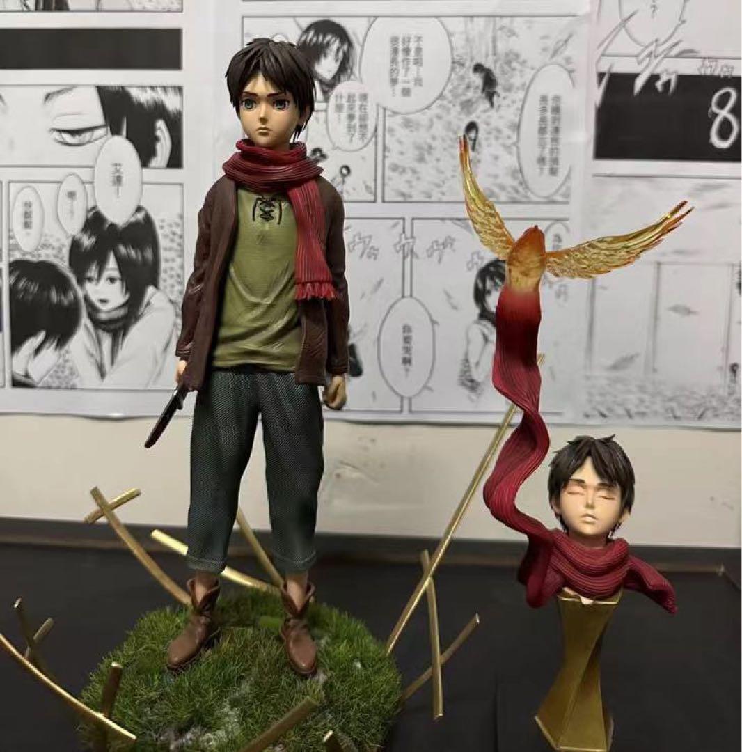 進撃の巨人 エレン・イェーガー ガレージキット ガレキ スタチュー⑦ 進撃の巨人 エレン・イェーガー 1/6ガレージキット ガレキ スタチュー