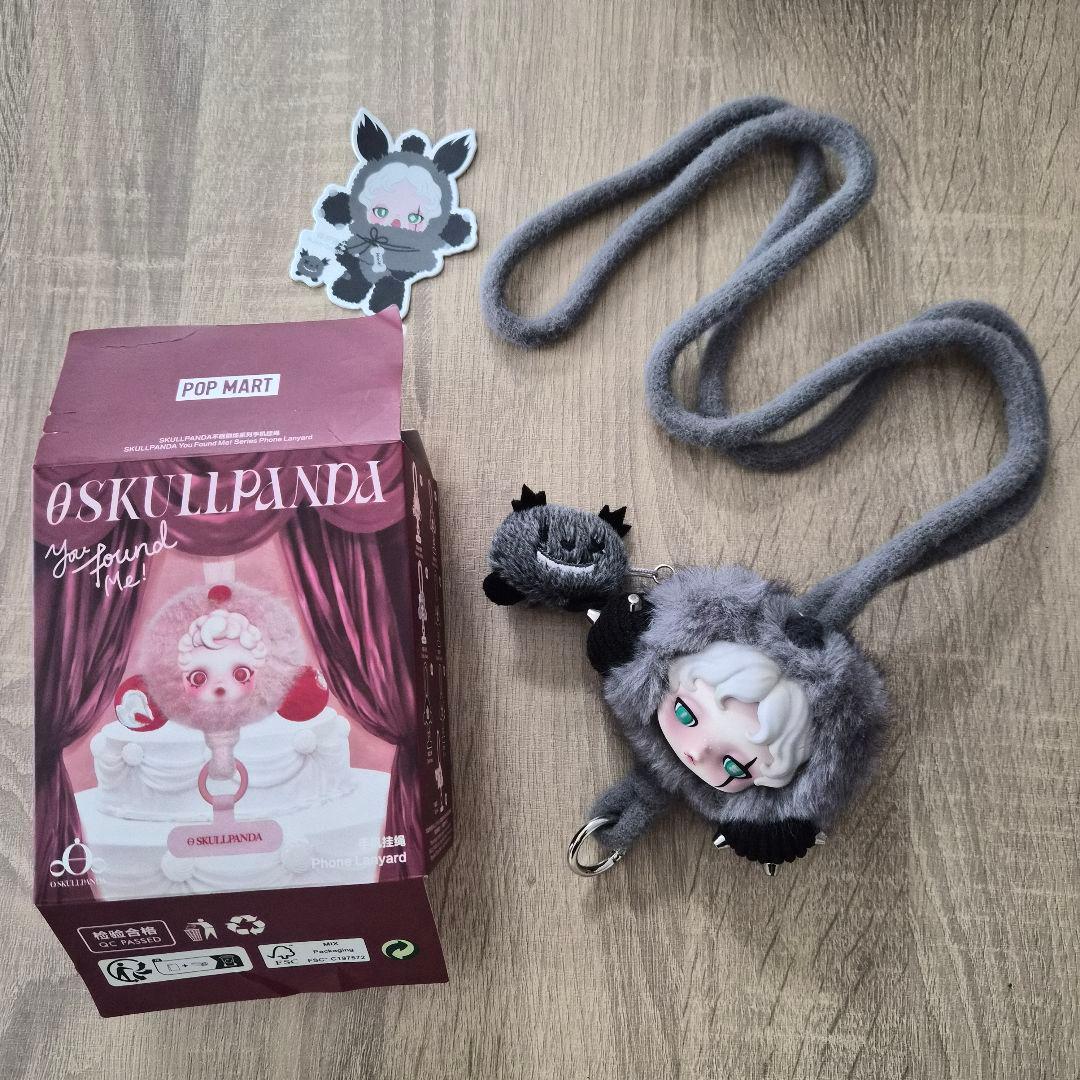 SKULLPANDA YouFoundMe! スマホショルダー シークレット SKULLPANDA You Found Me！Series Phone Lanyard - POP MART (United