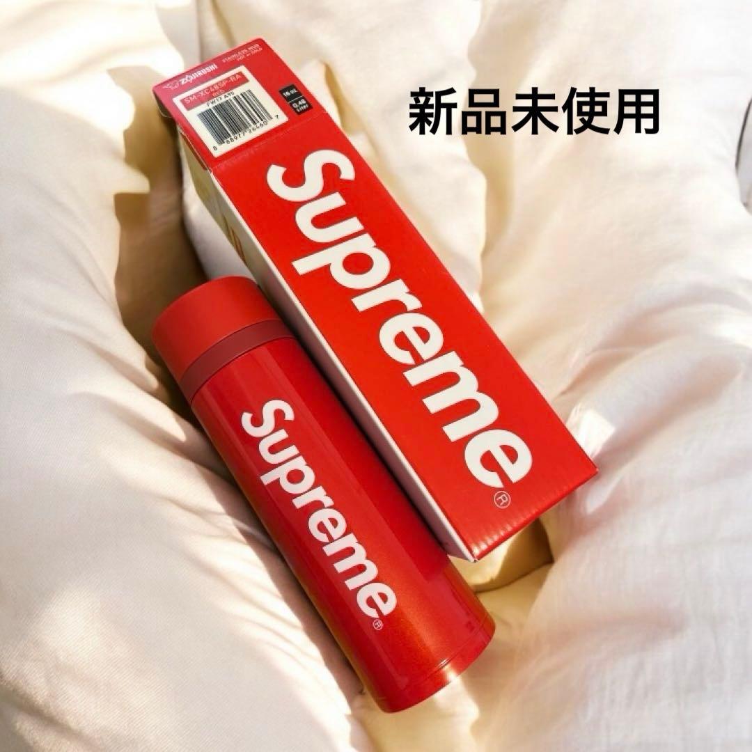 な*イ様 Supreme 象印コラボ ステンレスボトル RED 象印 ステンレスボトル タフ 0.45L SC-ZT45 (水筒・ボトル・ジャグ