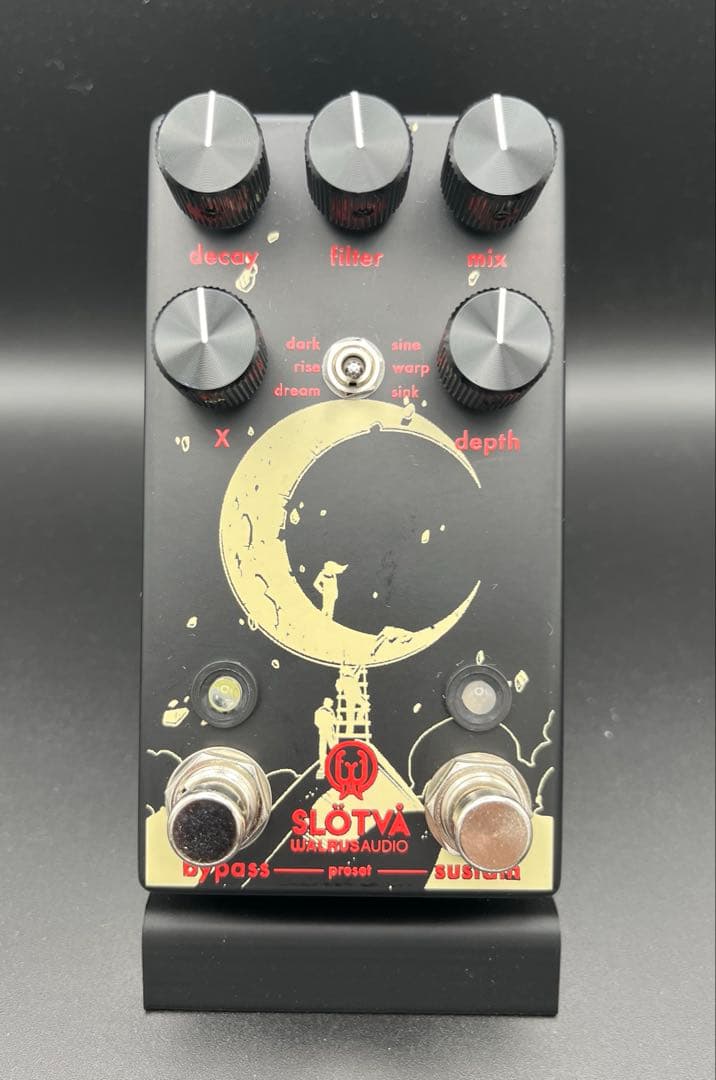 ギター Walrus Audio / Slotva (obsidian series) Walrus Audio Slotva Reverb Guitar Effects Pedal, Obsidian Series