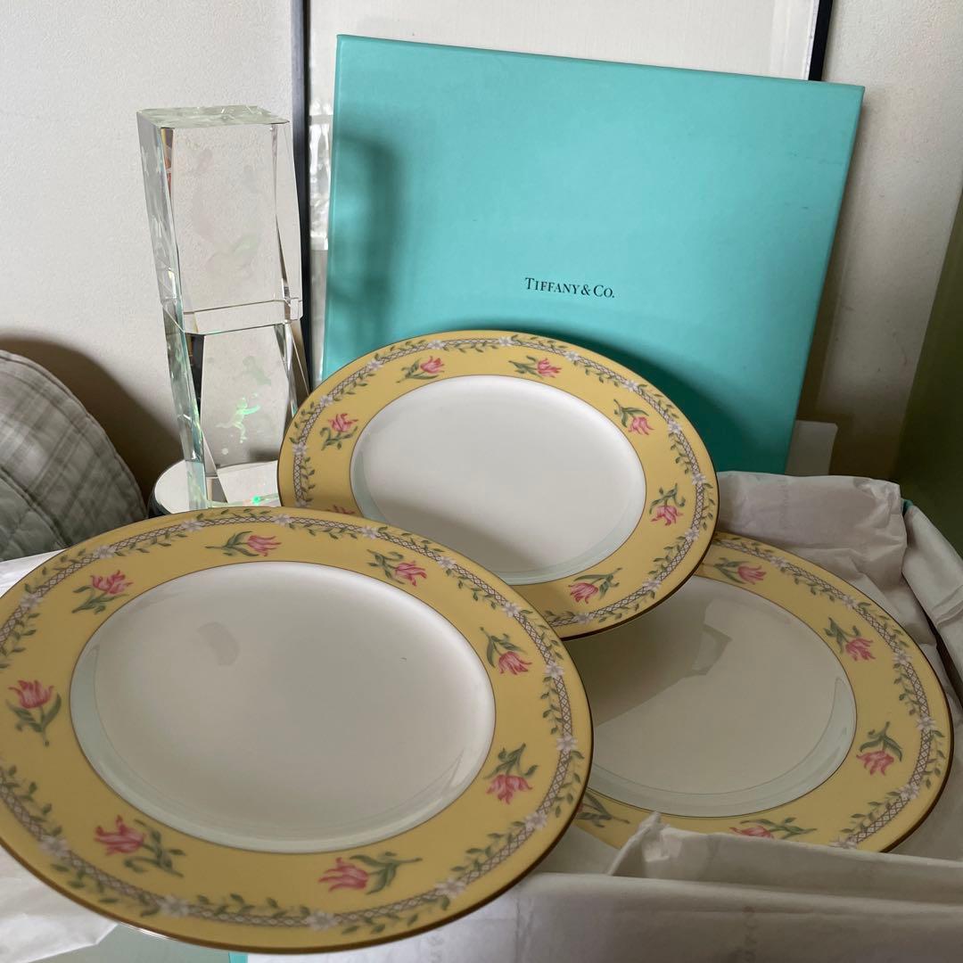 【未使用】ティファニー　チューリップ　ケーキ皿　サラダ　デザート皿 楽天市場】【未使用品】TIFFANY&Co. ティファニー Pink Tulip ピンク