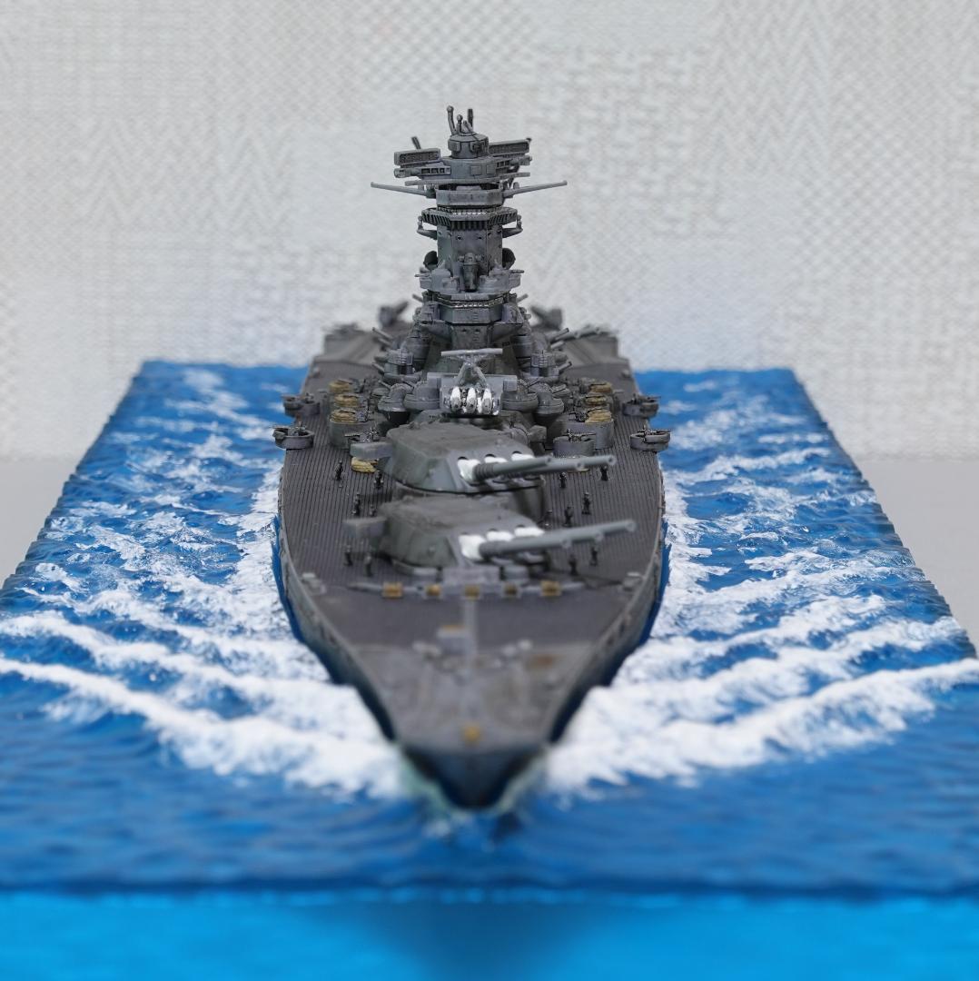 完成品】1/700 戦艦武蔵 [捷一号作戦時(1944年)] ジオラマベース付