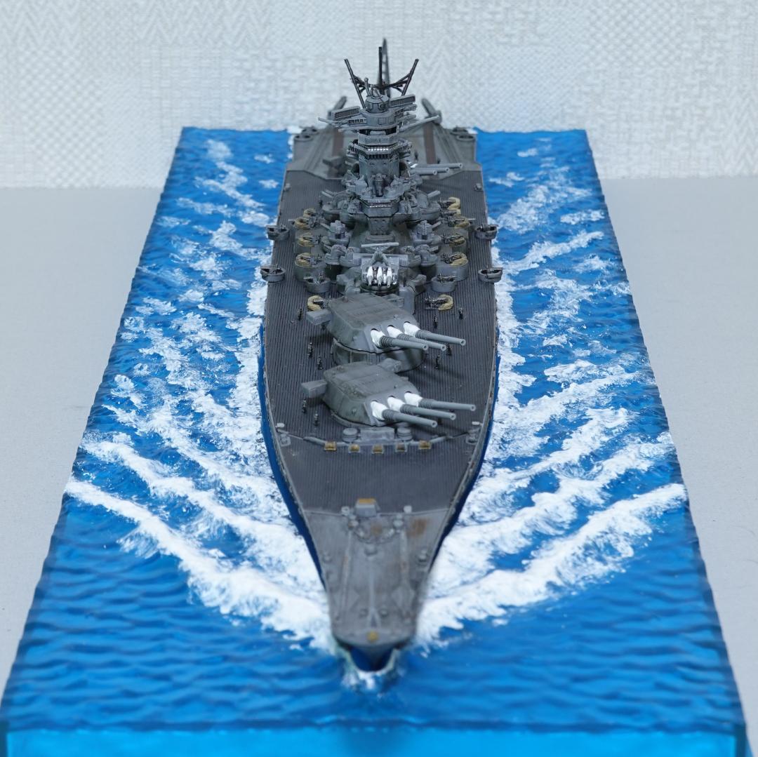 完成品】1/700 戦艦武蔵 [捷一号作戦時(1944年)] ジオラマベース付