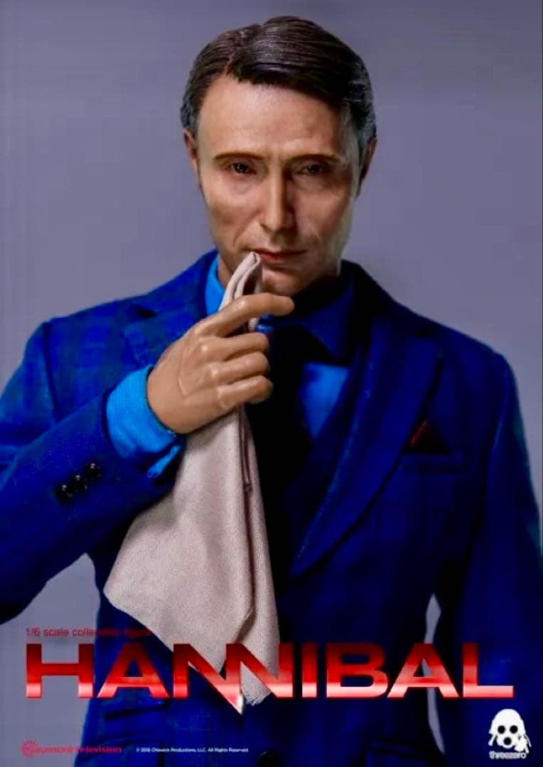 ハンニバル 1/6フィギュア マッツ・ミケルセン スリーゼロ ホット