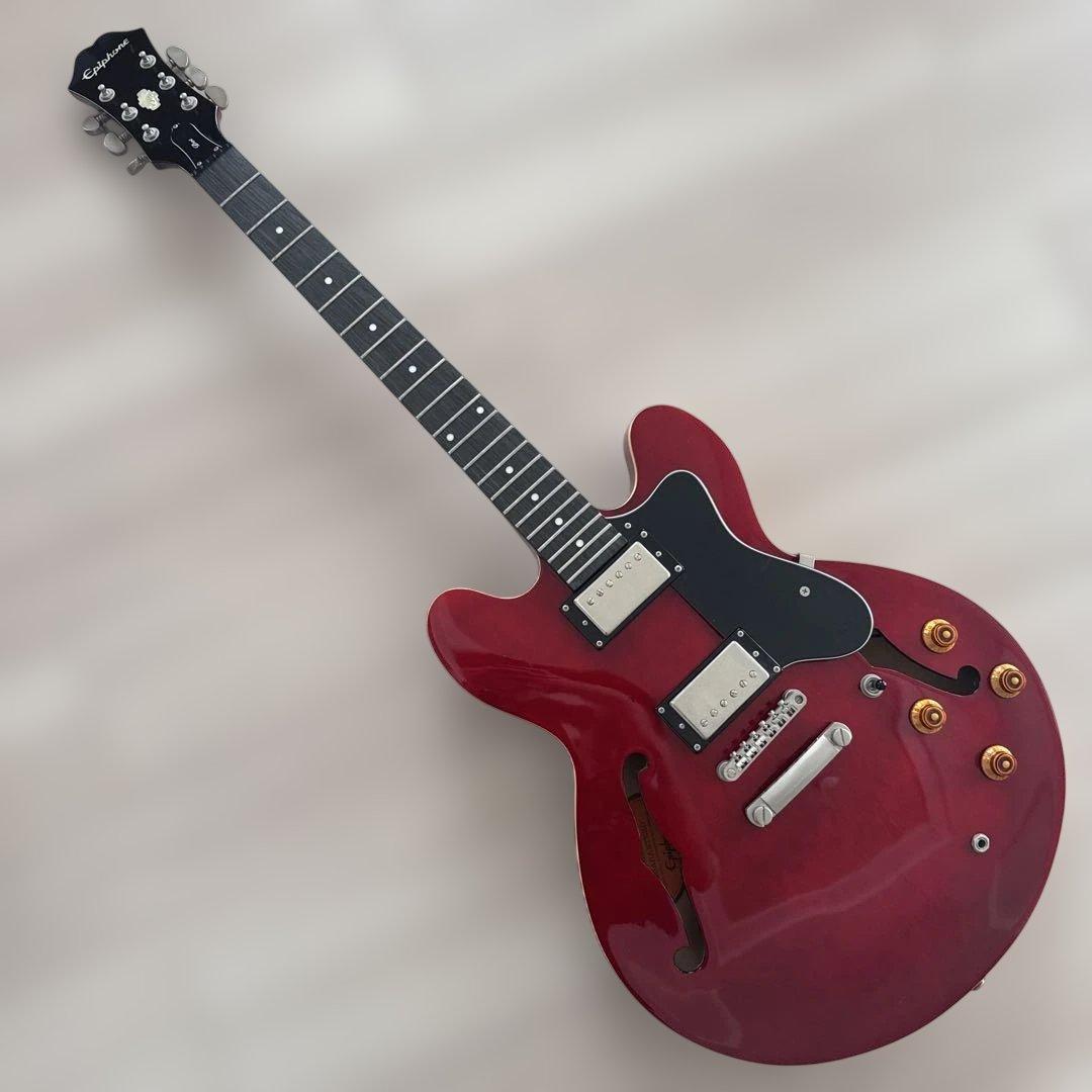 エピフォン dot ch セミアコ Epiphone 335 ギター NAZCA - メルカリ
