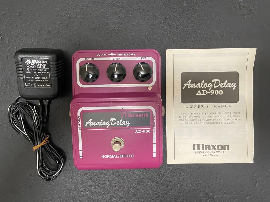 MAXON アナログ　ディレイ　Analog Delay AD-900 Maxon AD-900 Analog Delay - What To Know & Where To Buy | Equipboard