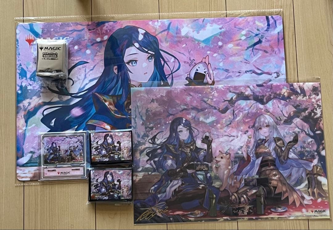 MTG 放浪皇のお花見キャンペーン 放浪皇＆ナーセットVer. プレイマット