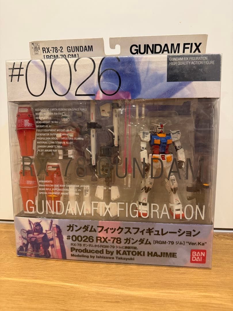 GFF #0026 RX-78 ガンダム／ジム Ver.Ka カトキ ハジメ G.F.F. #0026 RX-78ガンダム[RGM‐79 ジム]“Ver.ka” : G-Archive