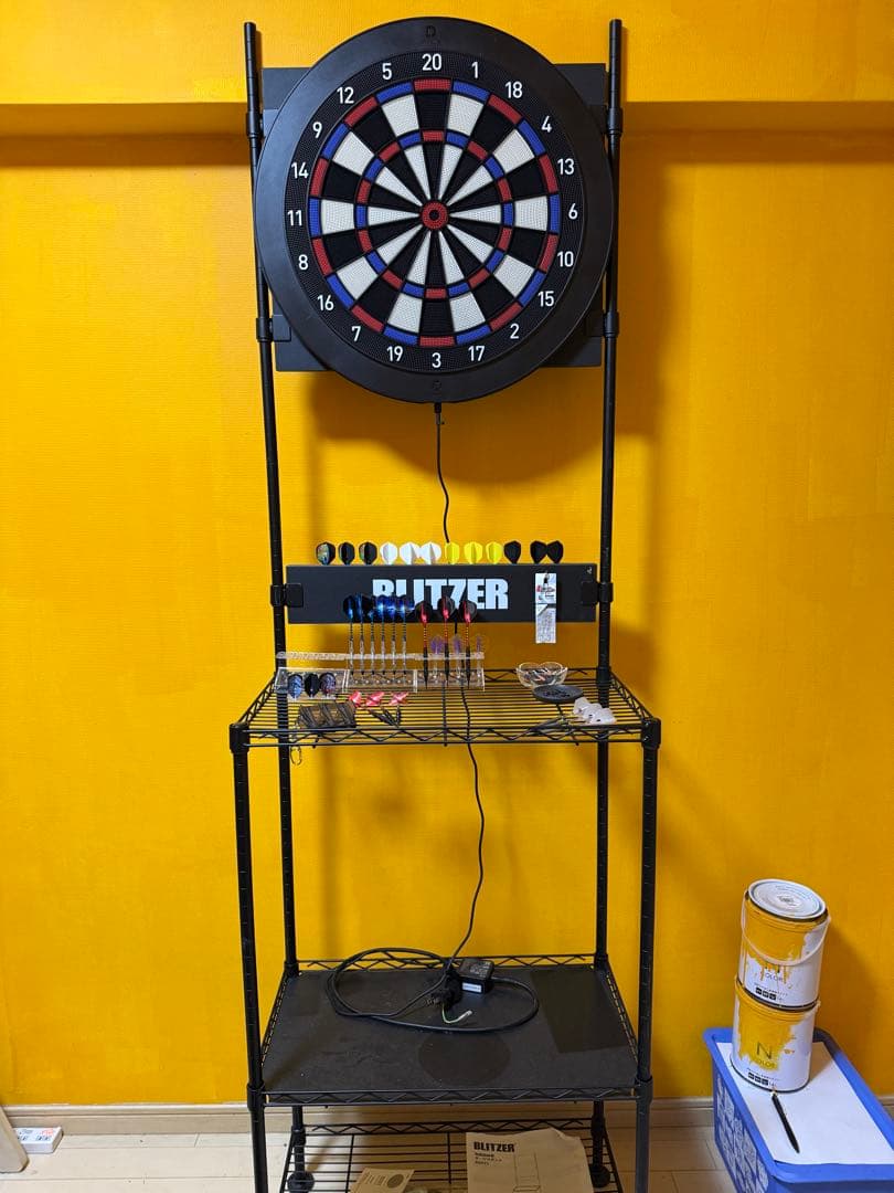 DARTSLIVEホーム BLITZER 壁掛け式ダーツボードセット DARTSLIVEホーム