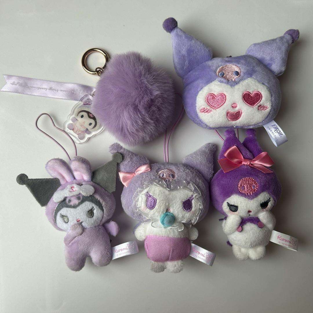 jk スクバ キーホルダー 5点セット サンリオ クロミ♡ バラ売り