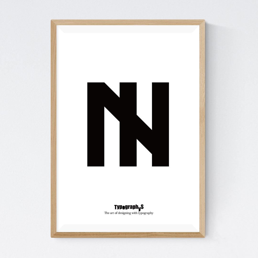 SALE】TYPOGRAPHYS アートポスター（A4サイズ）#4343 - メルカリ