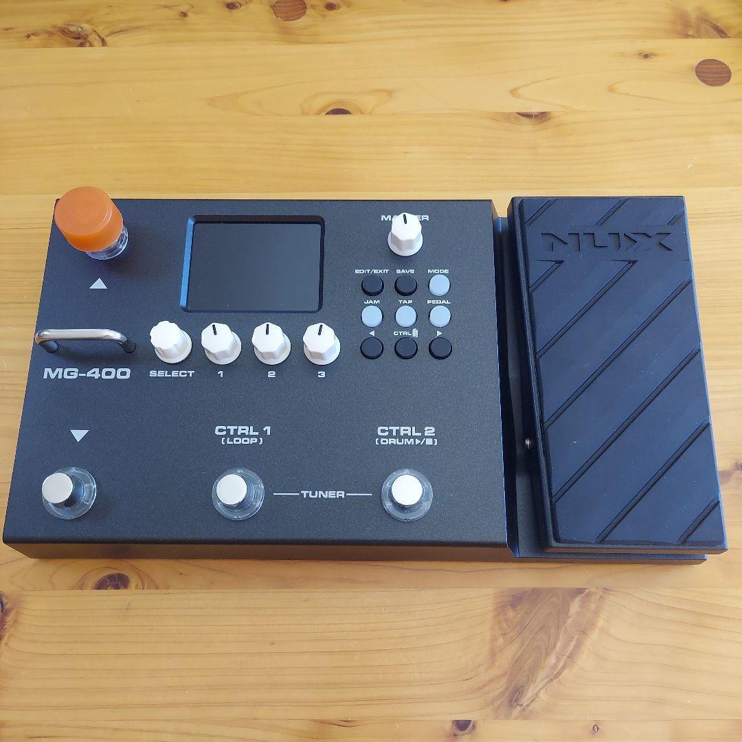 NUX MG-400 ギターエフェクター NUX MG-400 Dual DSP Modeling Guitar and Bass Effect Processor