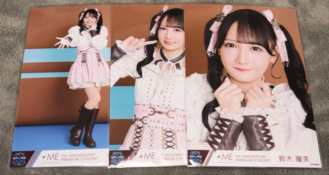 ≠ME ノイミー 生写真 鈴木瞳美 コンプ 海賊衣装 2025年ツアー 7周年
