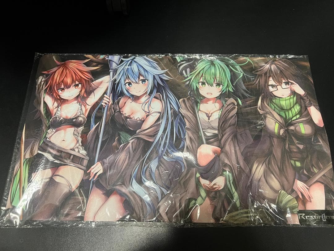 遊戯王 霊使い エリア アウス ヒータ ウィン プレイマット - メルカリ