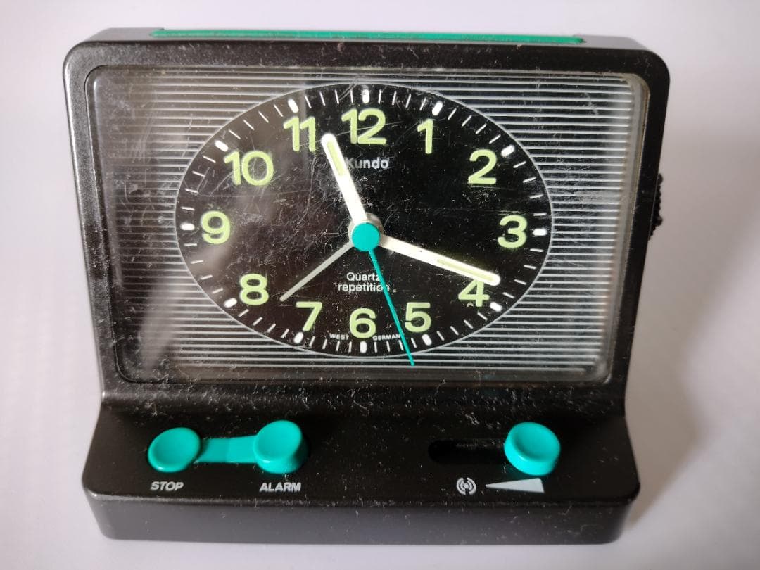 西ドイツ製 クンド社 KUNDO 置き時計 目覚まし デザイン Kundo alarm clock - Etsy 日本
