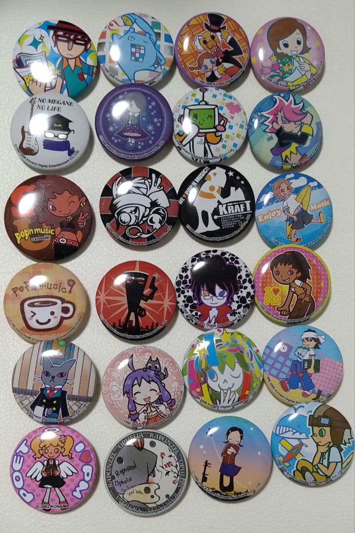 ポップンミュージック 缶バッジコレクション6 他 - メルカリ