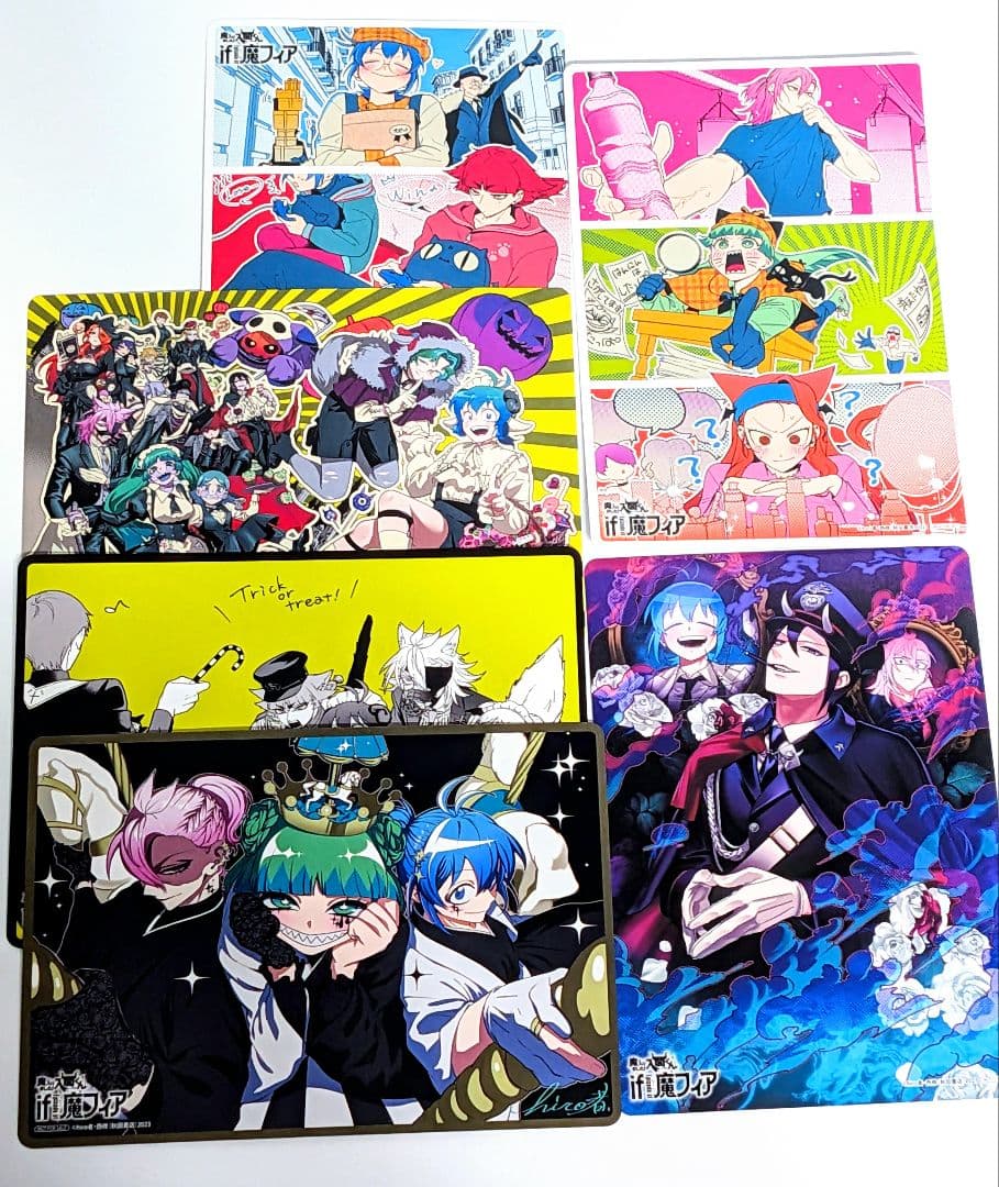 入間くん if Episode of 魔フィア 7巻 両面ビジュアルボード 6種