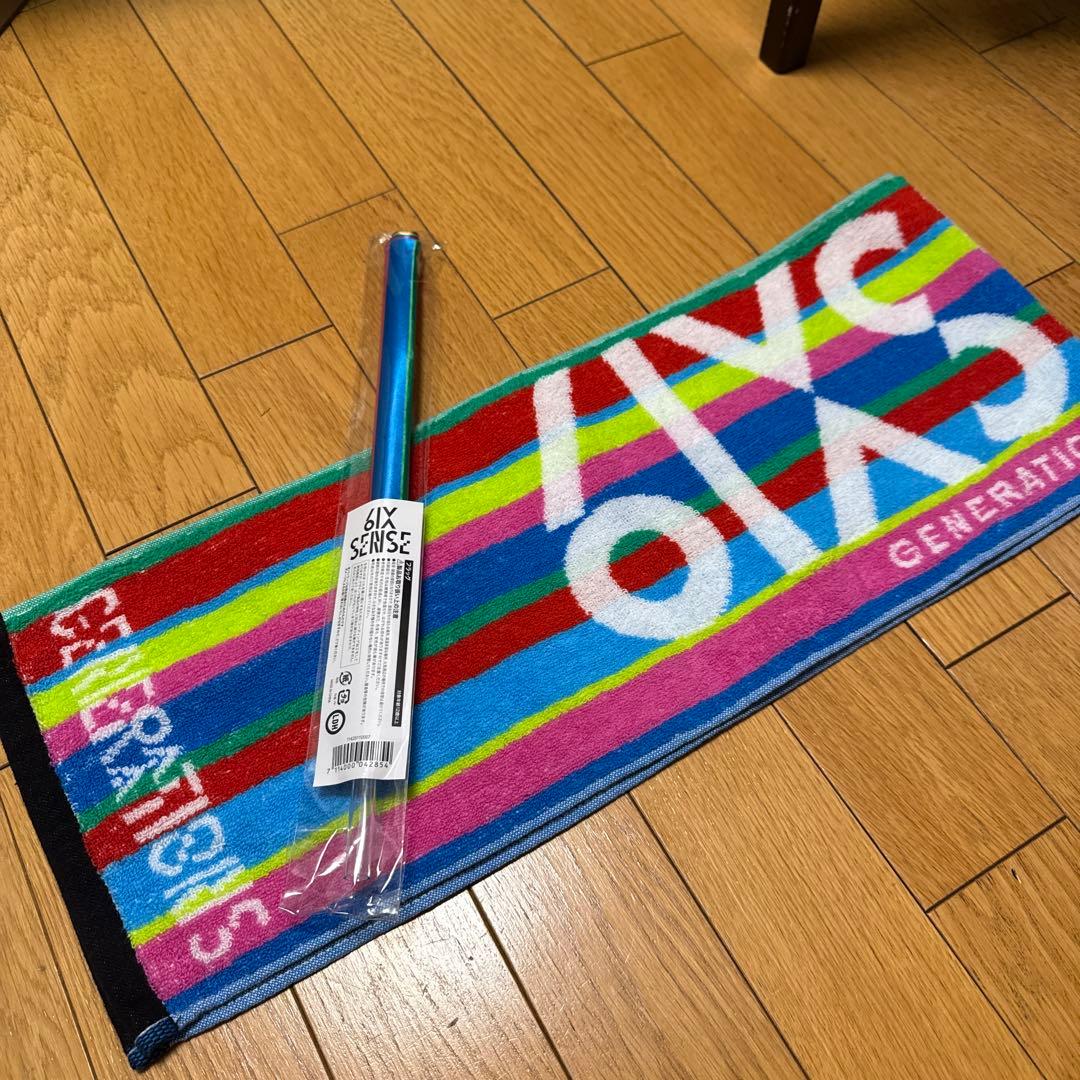 GENERATIONS マフラータオル フラッグ 6IX SENSE - メルカリ